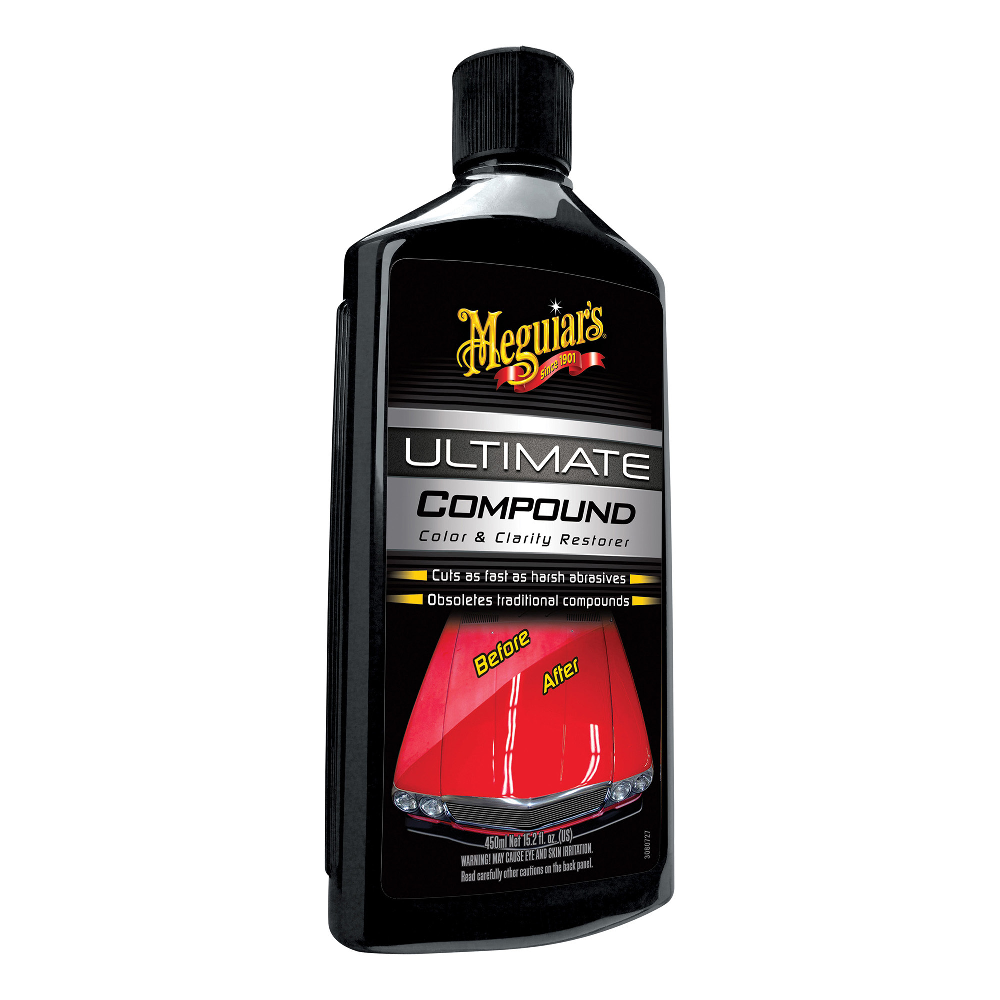 Meguiars, Ultimate Car Polish Scratch Remover Compound, 15.2oz., Model# G17216